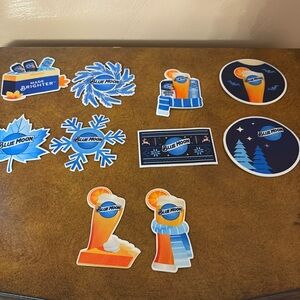 Blue moon peel and stick patches